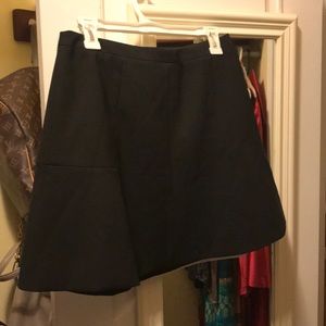 J crew black skirt